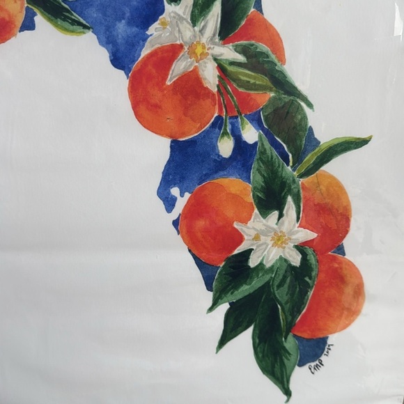 20” by 20” Florida Orange PRINT artwork - Picture 3 of 5